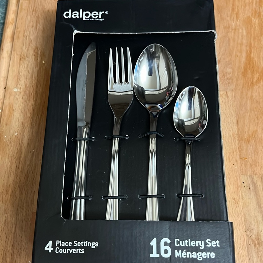 Dalper Stainless Steel Cutlery 16 piece set